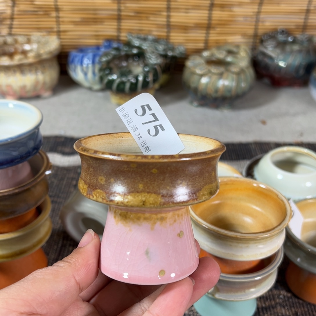 陶瓷景德镇手工花盆