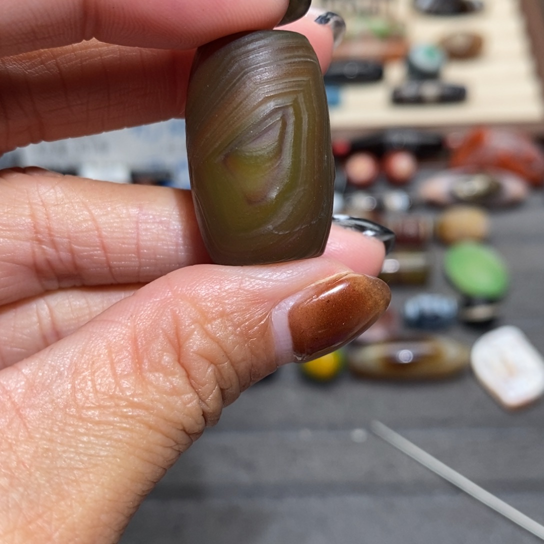 小***绪玛瑙/玉髓合金手链