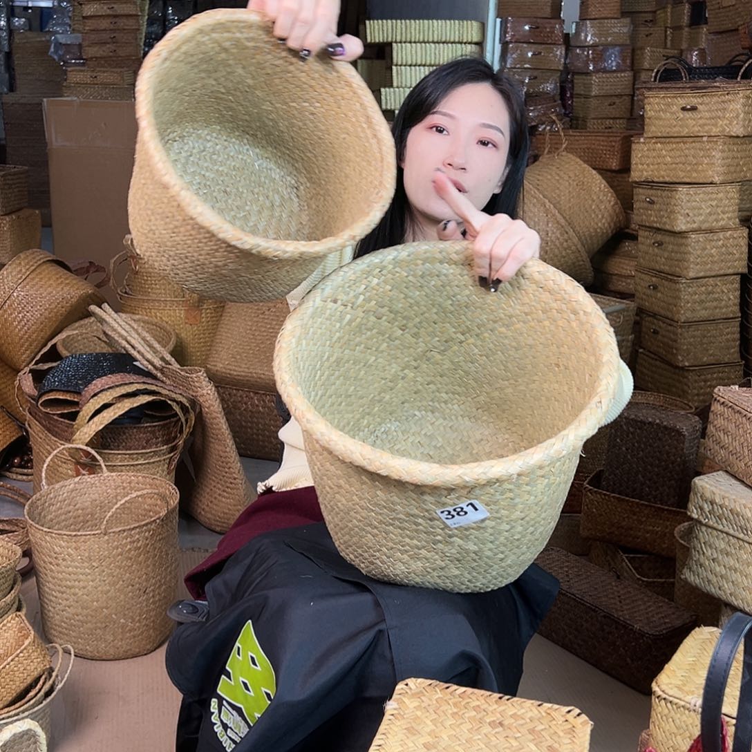 草编草编包/草编收纳盒微瑕疵