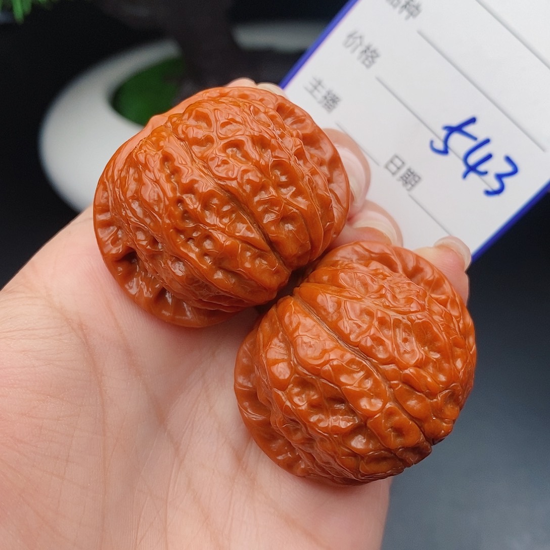 把件文玩核桃40血麒麟543