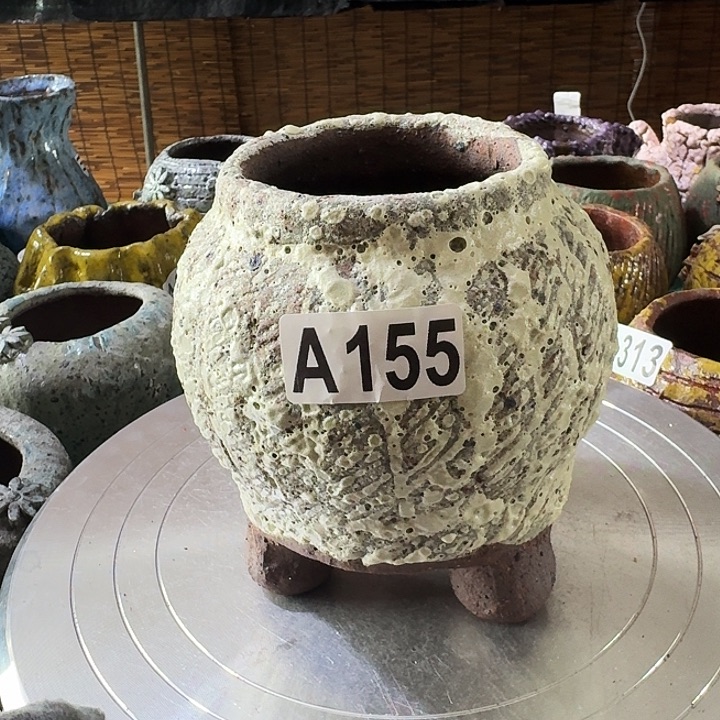 内口6.5高12粗陶手工