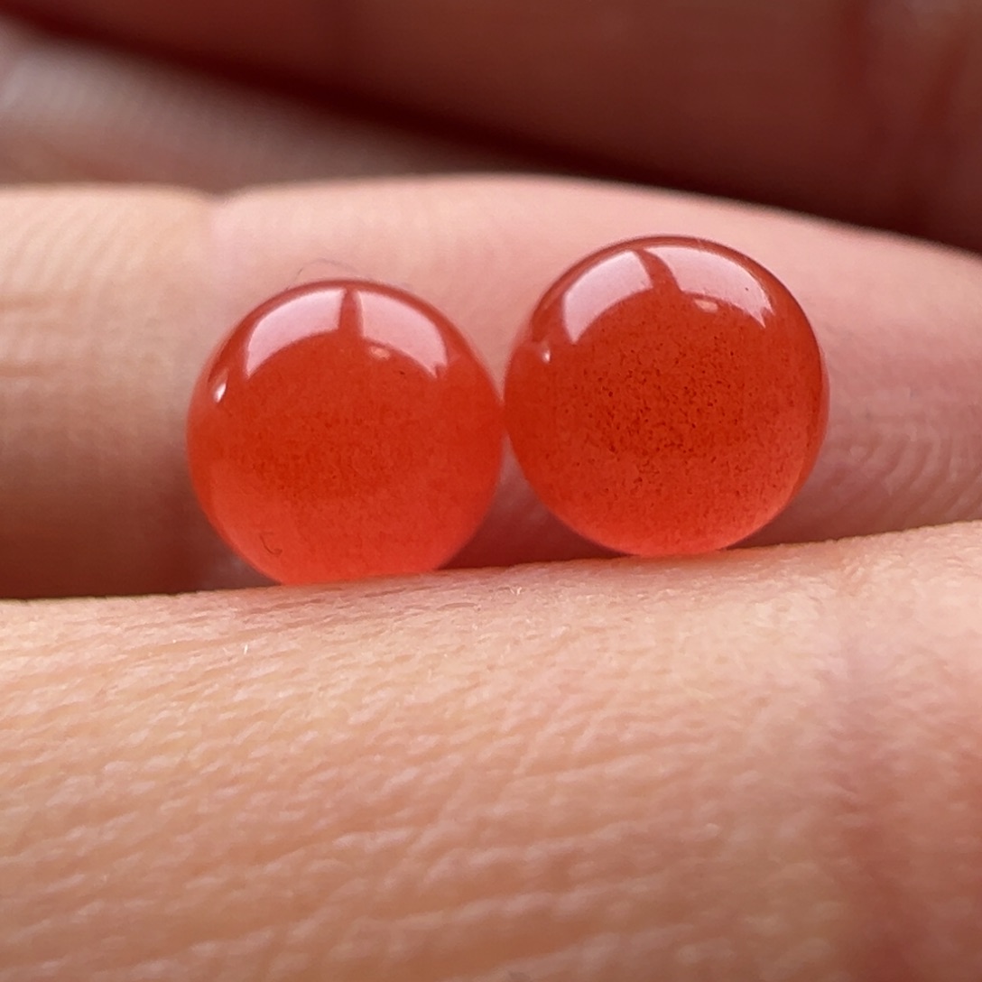 南红玛瑙圆珠5.8未镶嵌