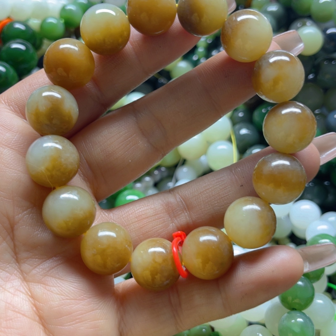 和田玉手链未镶嵌