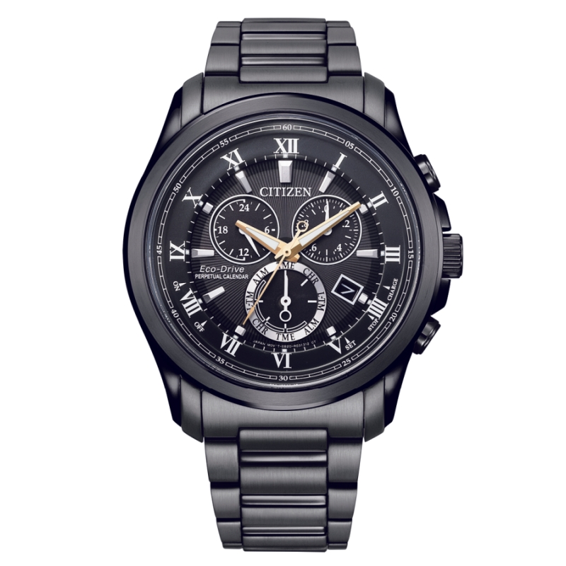 Citizen/西铁城（香港）万年历表带光动能防水男表BL5547-89H