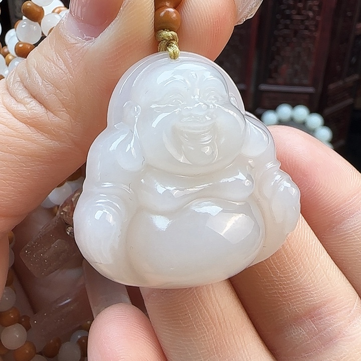 和田玉挂件未镶嵌定制发货