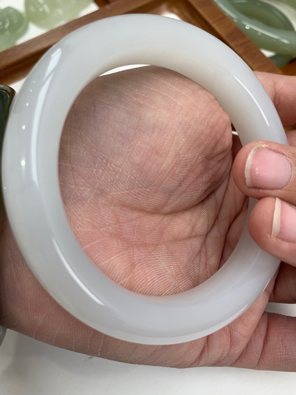 正品和田玉青海料白玉