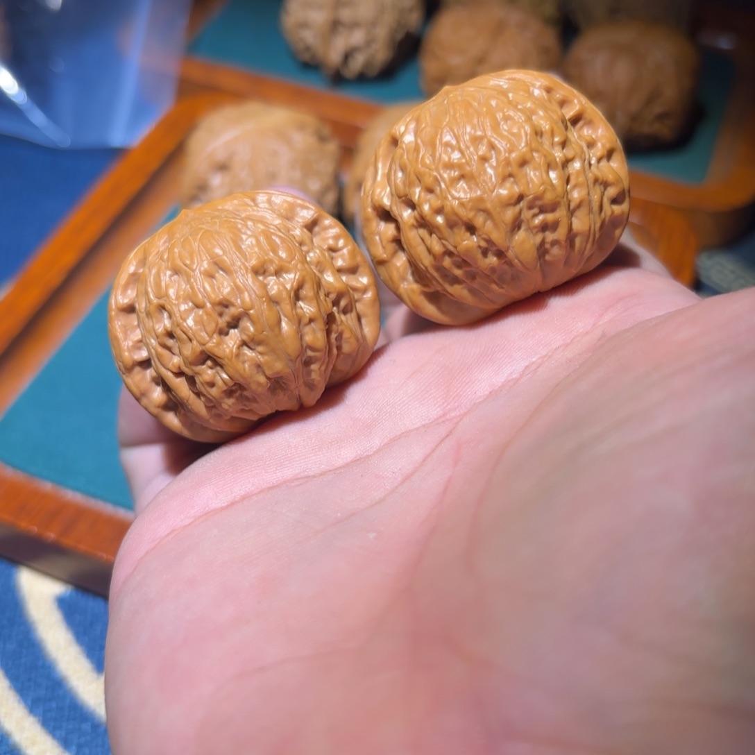 文玩核桃把件铁锤38