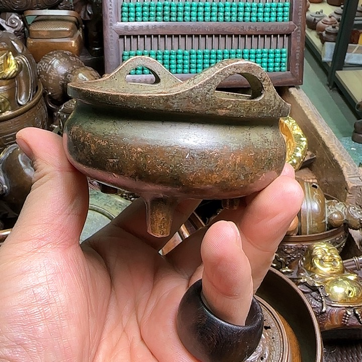 铜器办公室茶室摆件