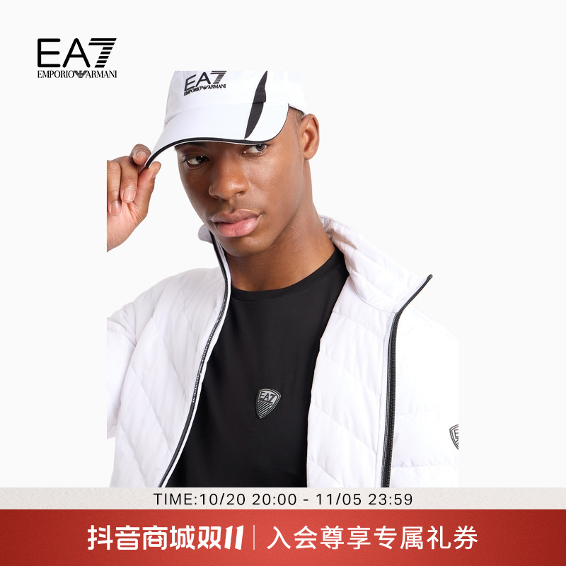 EMPORIO ARMANI/阿玛尼EA7/男女情侣款透气出游休闲棒球鸭舌帽