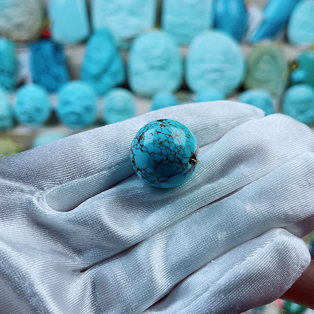 未镶嵌绿松石珠宝奇石