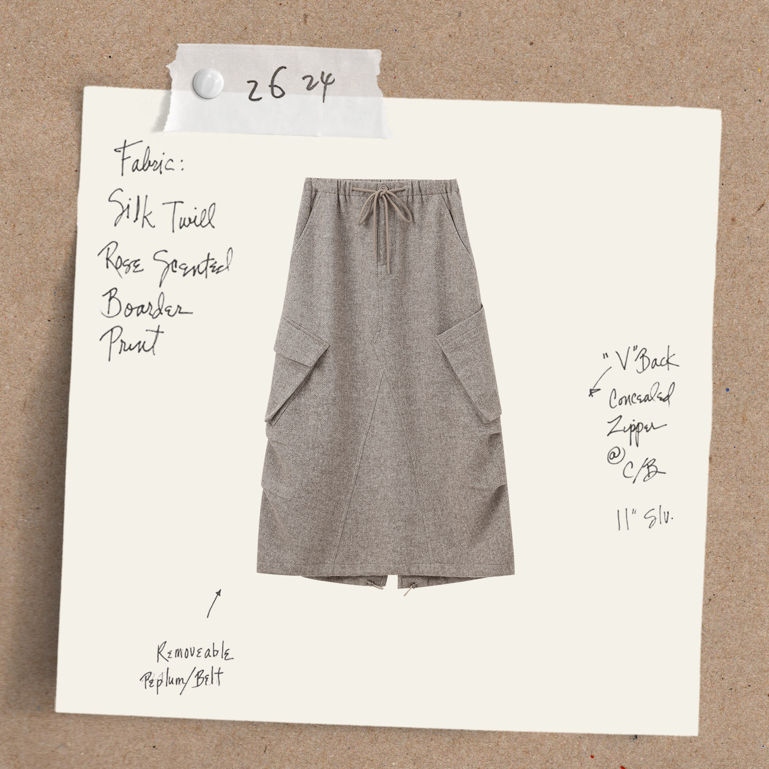 【】羊毛混纺色织工装羊毛混纺色织女装半身裙F6013