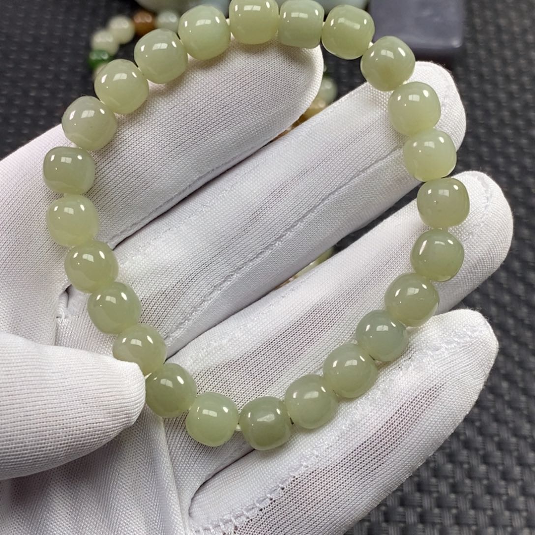 和田玉手链未镶嵌