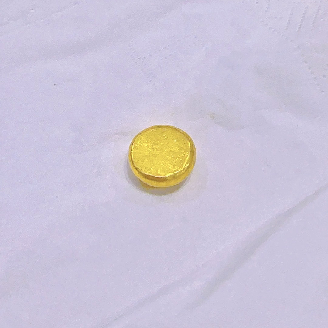 金色豆豆 不变色 不褪色 可反复改款 原材料摆件