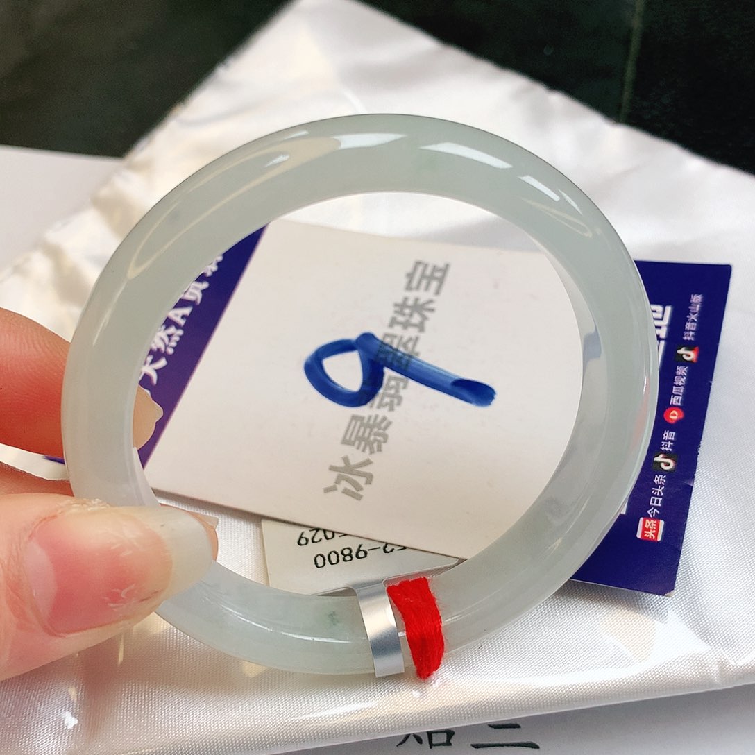 翡翠手镯未镶嵌缅甸天然a货翡翠