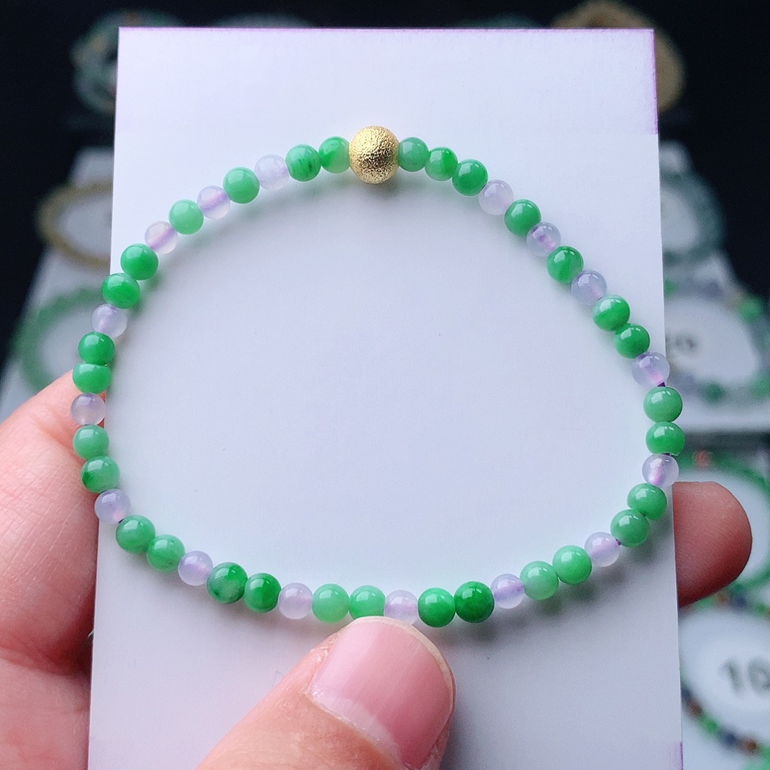 翡翠手串未镶嵌翡翠