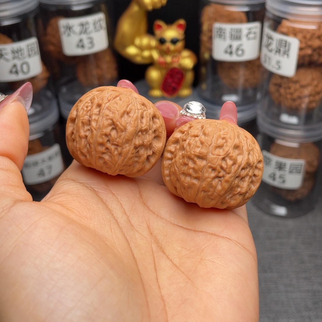 文玩核桃把件乾隆磨