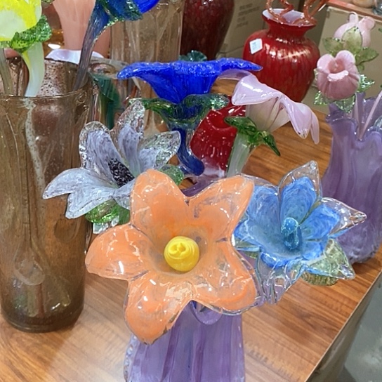 无铅玻璃花瓶高45厘米宽9厘米