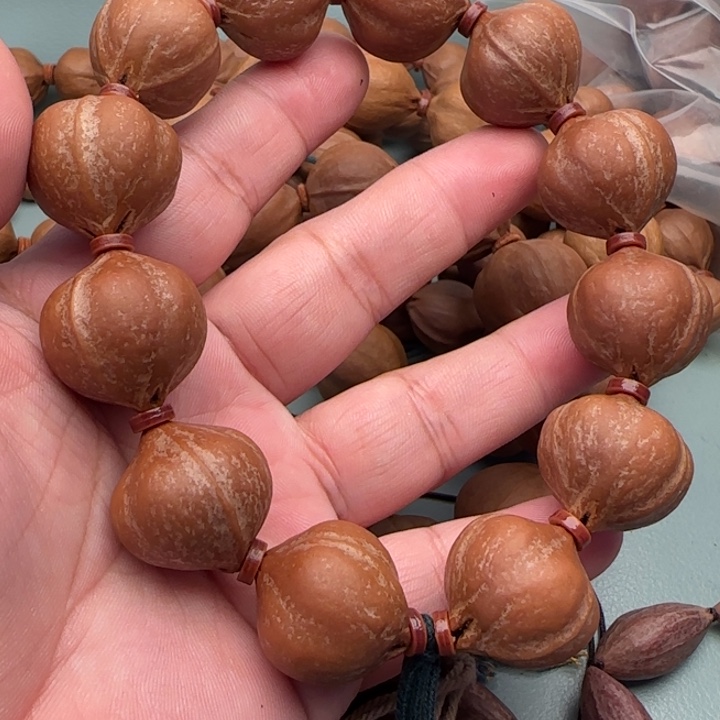 遇***留手串/手链橄榄核橄榄核原皮铁核