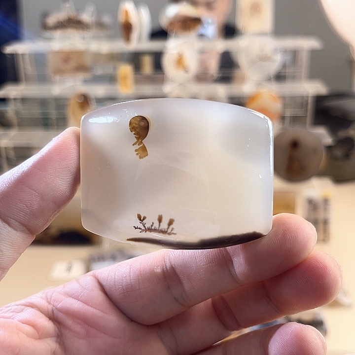 玛瑙/玉髓未镶嵌吊坠(不含链)