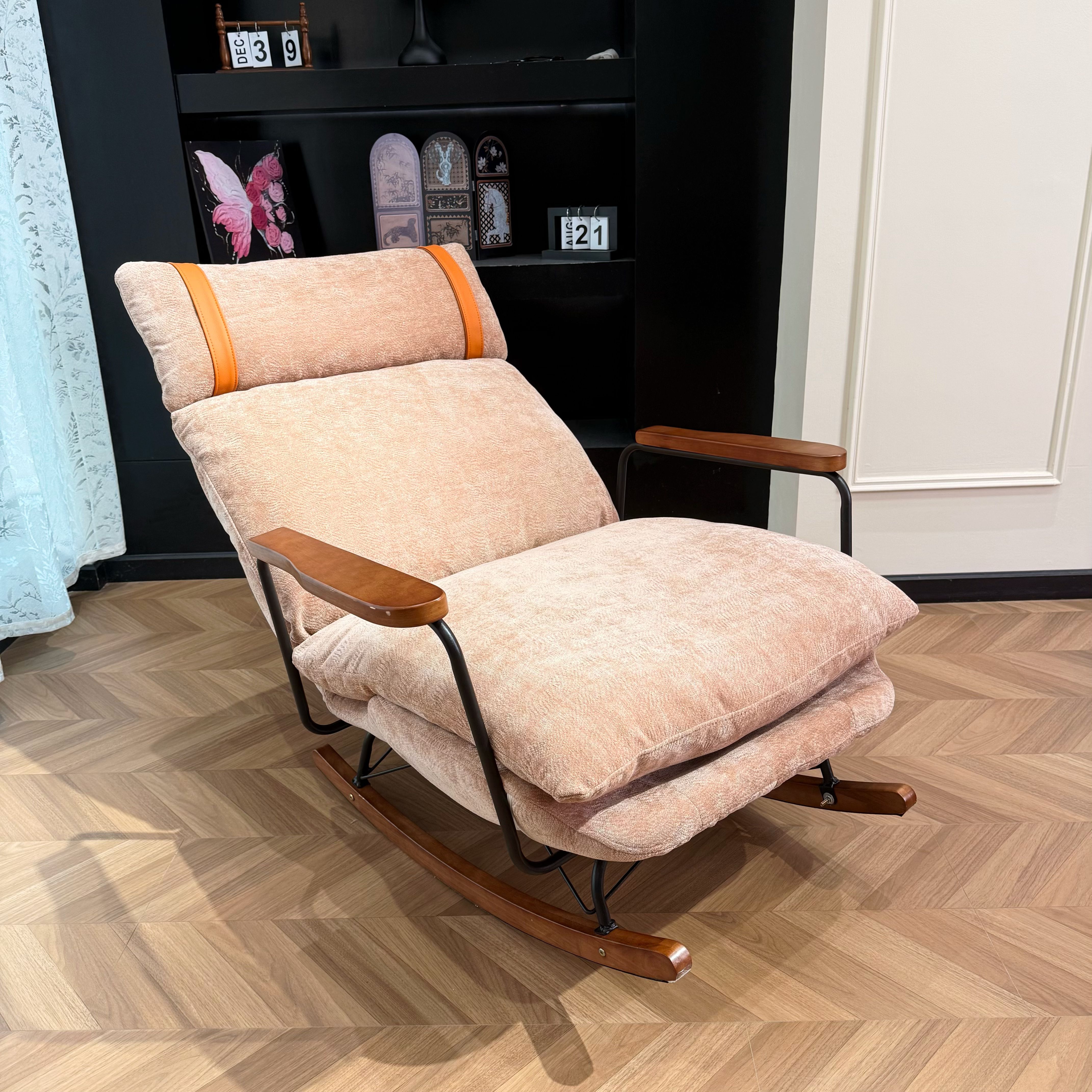 星空摇椅｜可折叠法式复古轻奢沙发椅摇摇椅阳台客厅懒人休闲椅