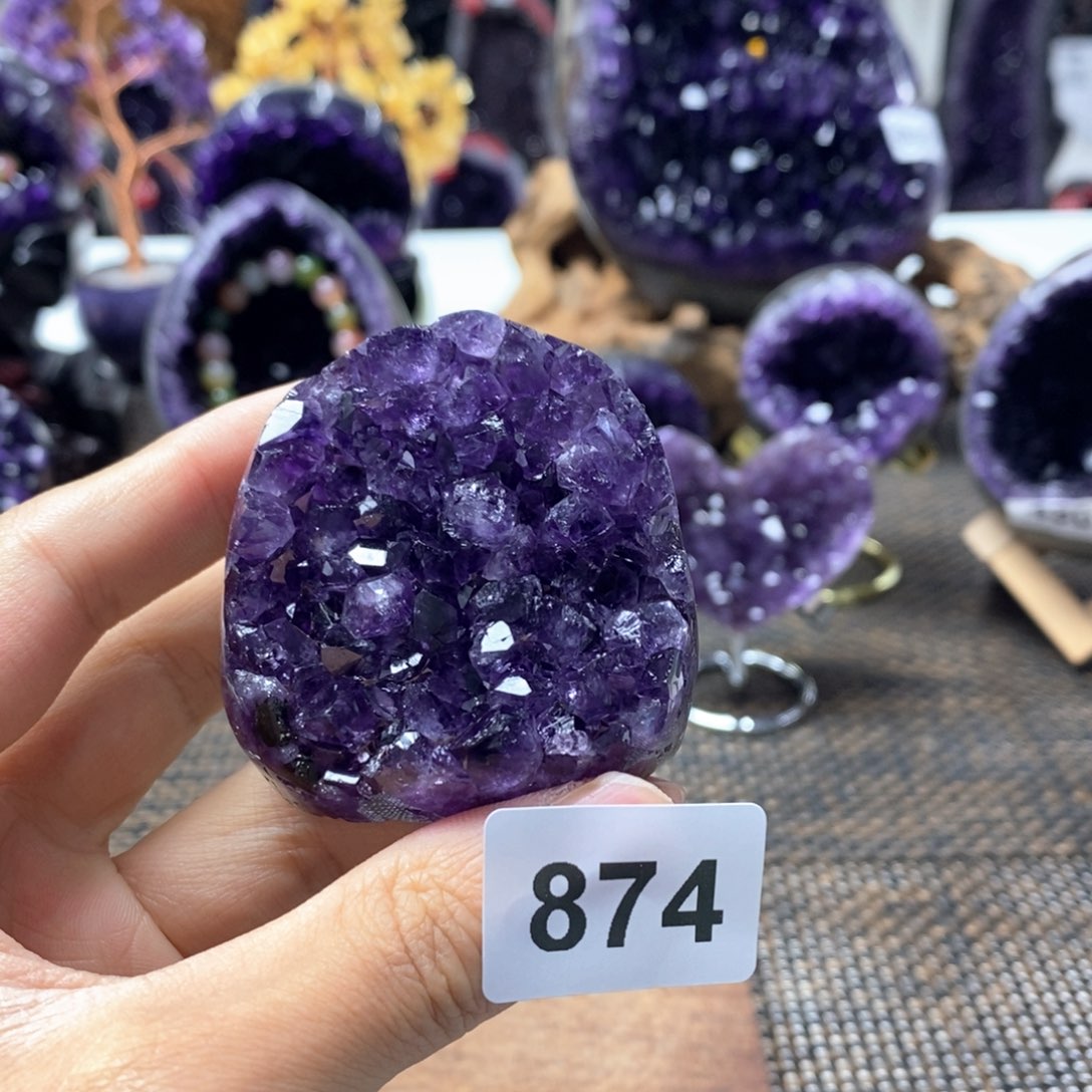 未镶嵌紫晶大型摆件（非配饰）