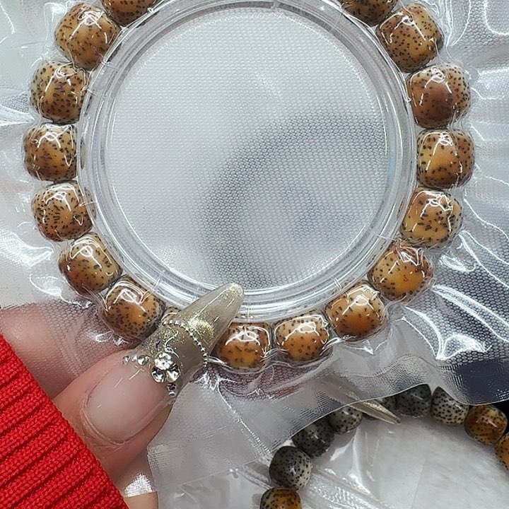 星月菩提手串311高端火烧云星月菩提12桶单圈