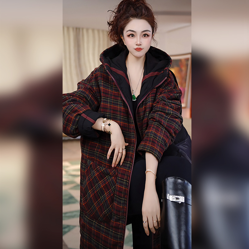 【Linda姐高端线】 冬季时尚气质高档双面穿棉服外套AW5WDW0124