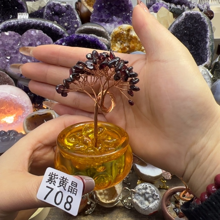 未镶嵌大型摆件（非配饰）紫晶708