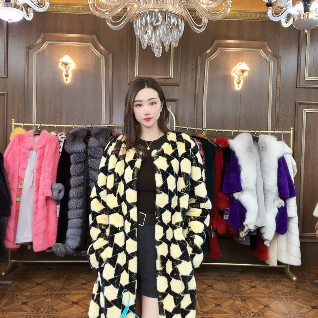 貂皮大衣时尚潮流