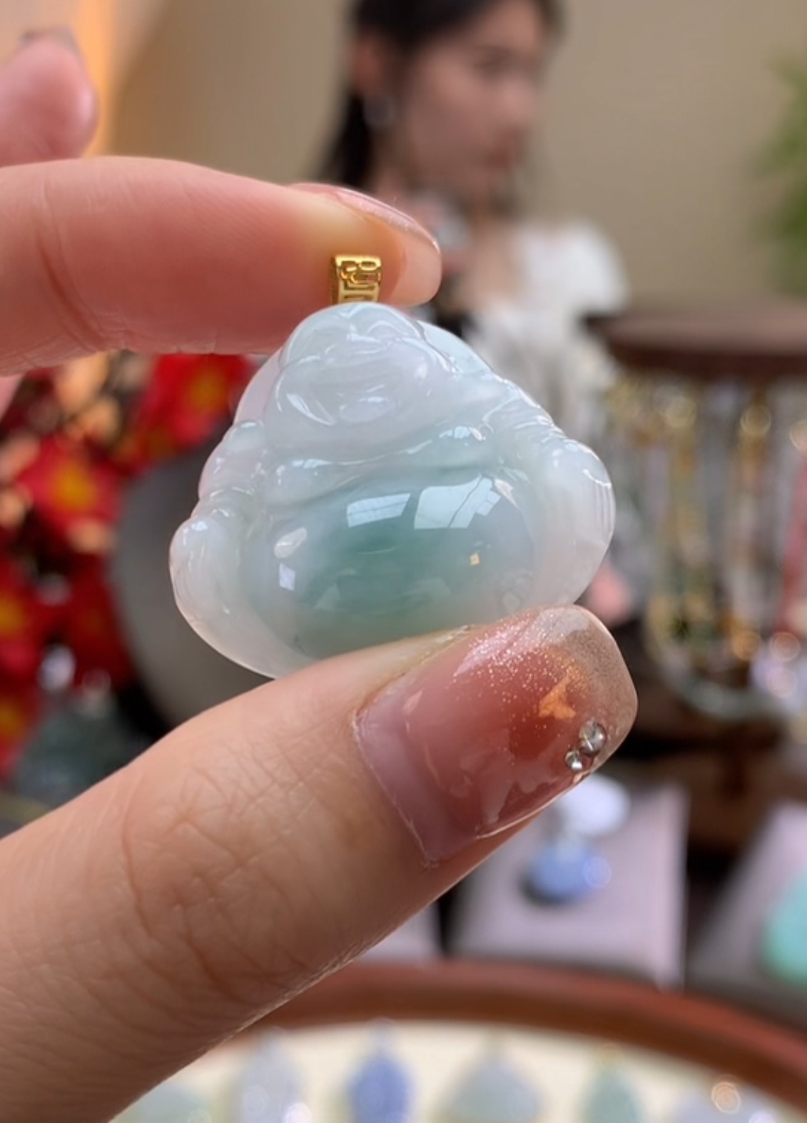天然缅甸A货吊坠