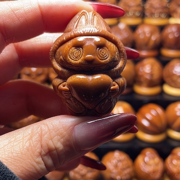 把件橄榄核橄榄雕刻