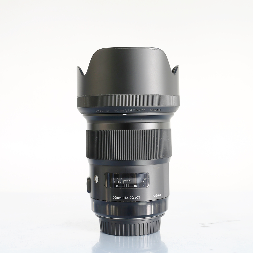 99新 Sigma/适马 适马 EF 50 F1.4 ART镜头 超大光圈效果好锐度高