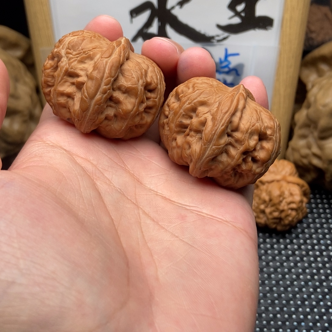 吊坠文玩核桃43全品元宝