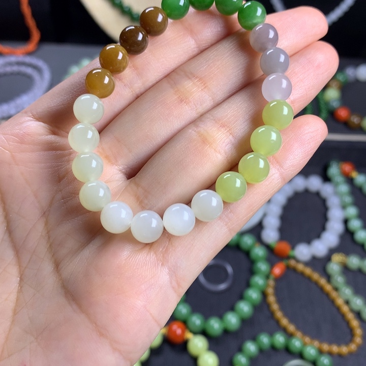 未镶嵌和田玉手链