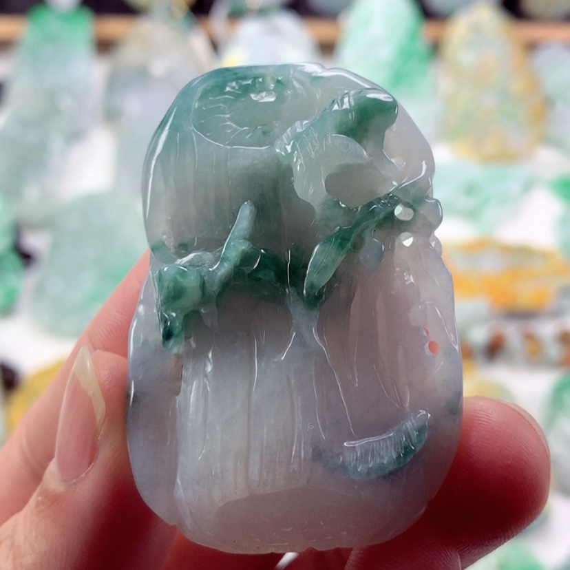 【闪购商品】翡翠吊坠(不含链)未镶嵌