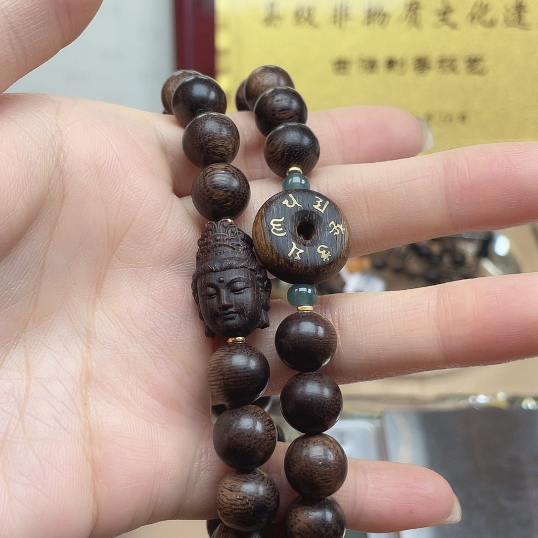 沉香碎屑沉香越南富森红土玉化瘤疤古董料1.0