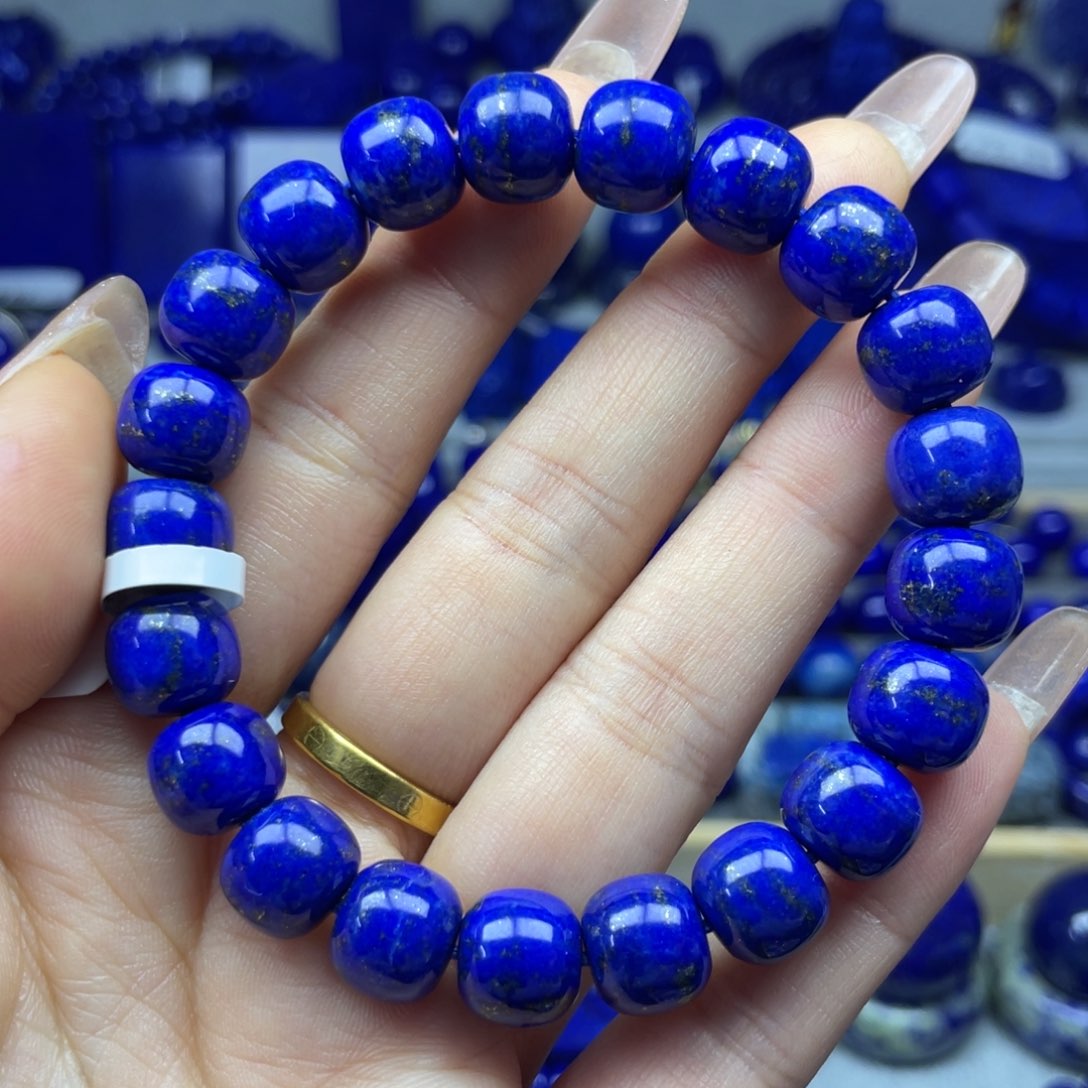 青金石10➕老型手串未镶嵌