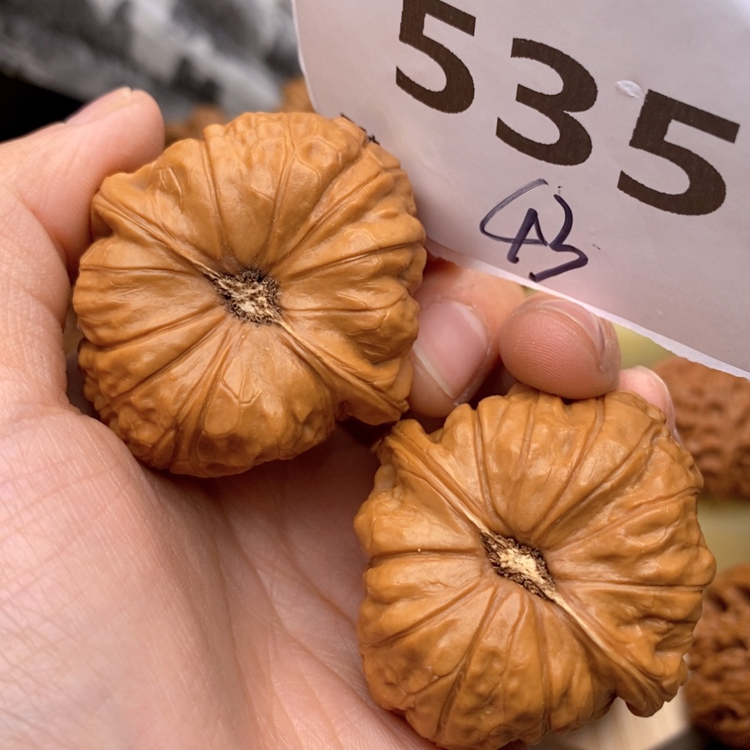 文玩核桃把件535号43瓜
