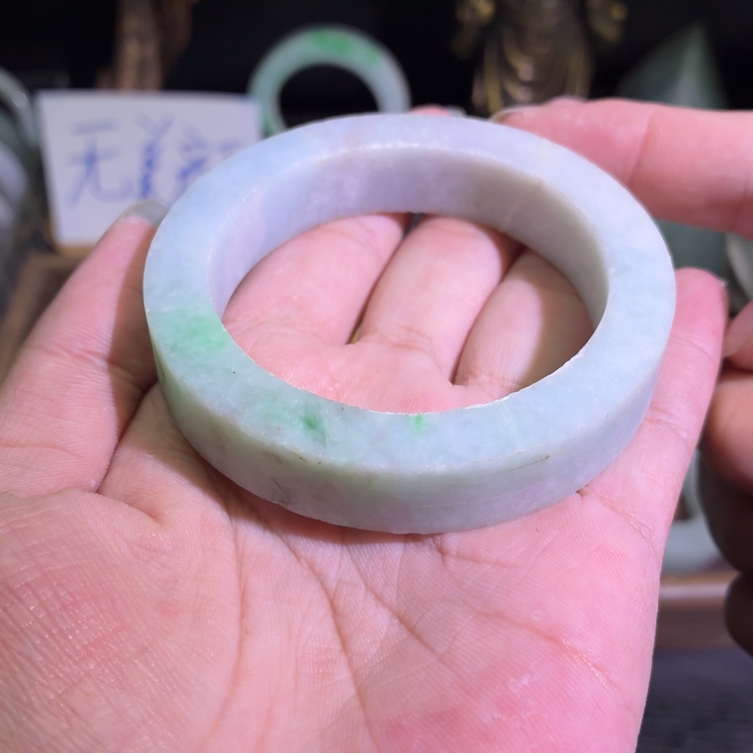 定制翡翠未镶嵌缅甸翡翠A货手镯毛胚定制