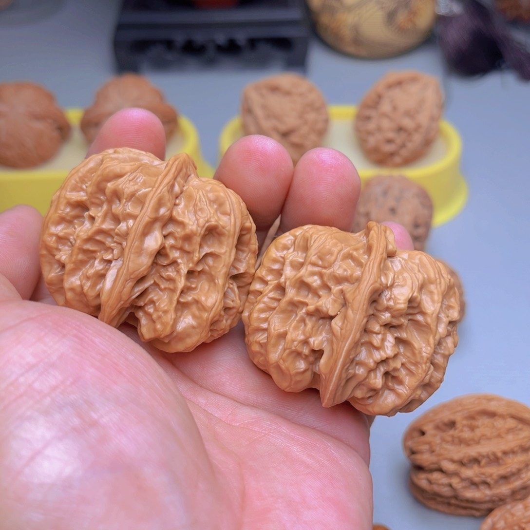 文玩核桃吊坠雄*方块