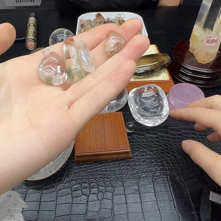 水晶未镶嵌珠宝半成品52水晶