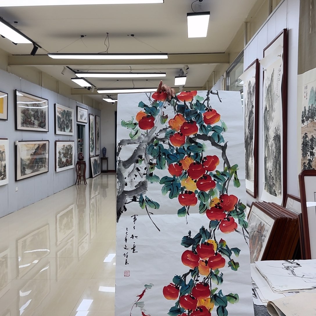 国画国画作品集一个由