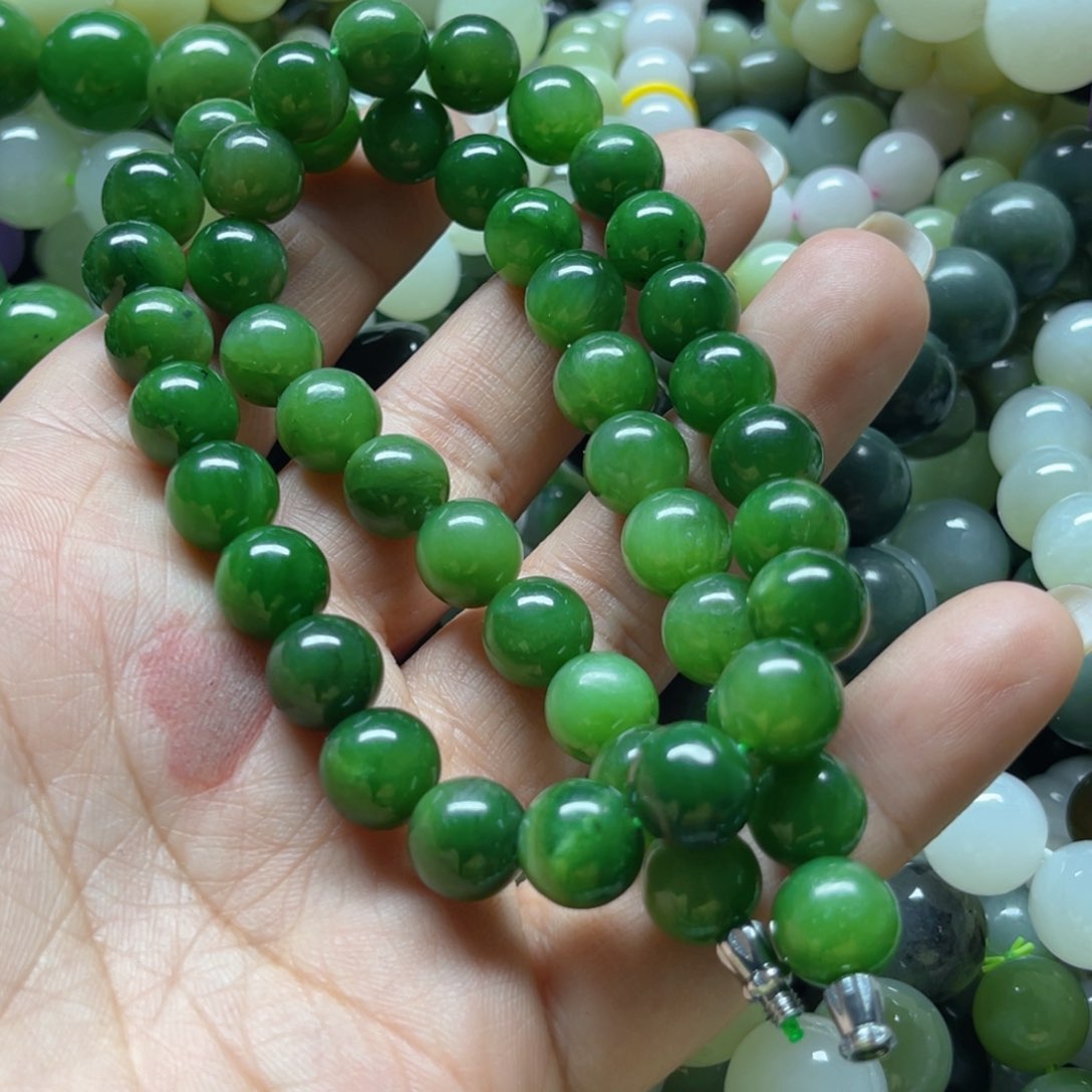 和田玉手链未镶嵌