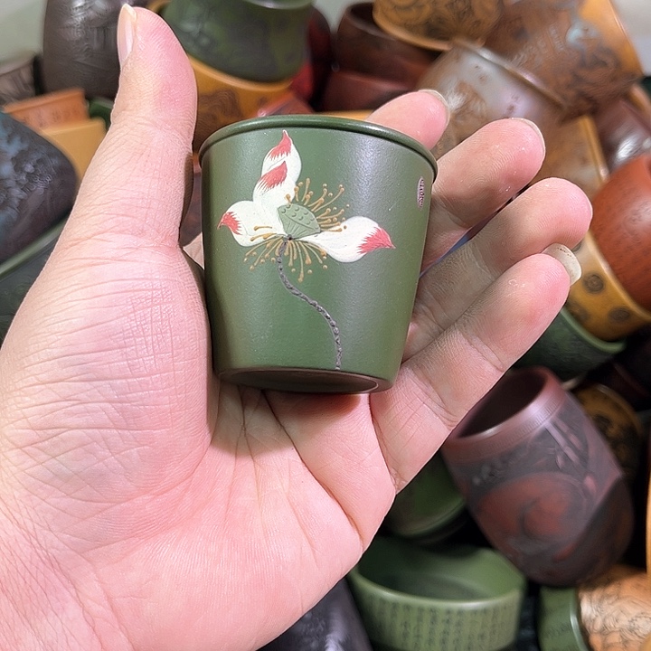 茶杯紫砂全手工紫砂主人杯