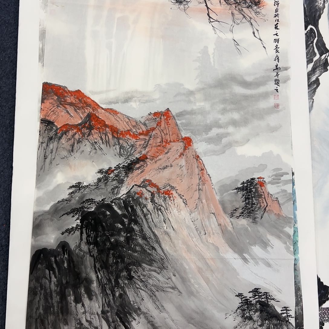 国画用****7王辉老师作品一张