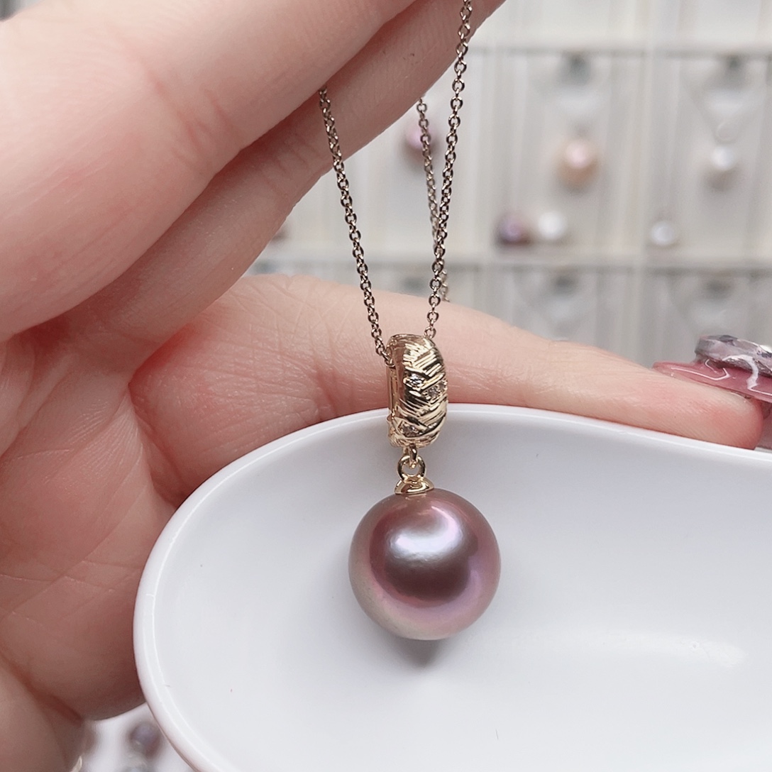 合金吊坠(赠链)淡水珍珠