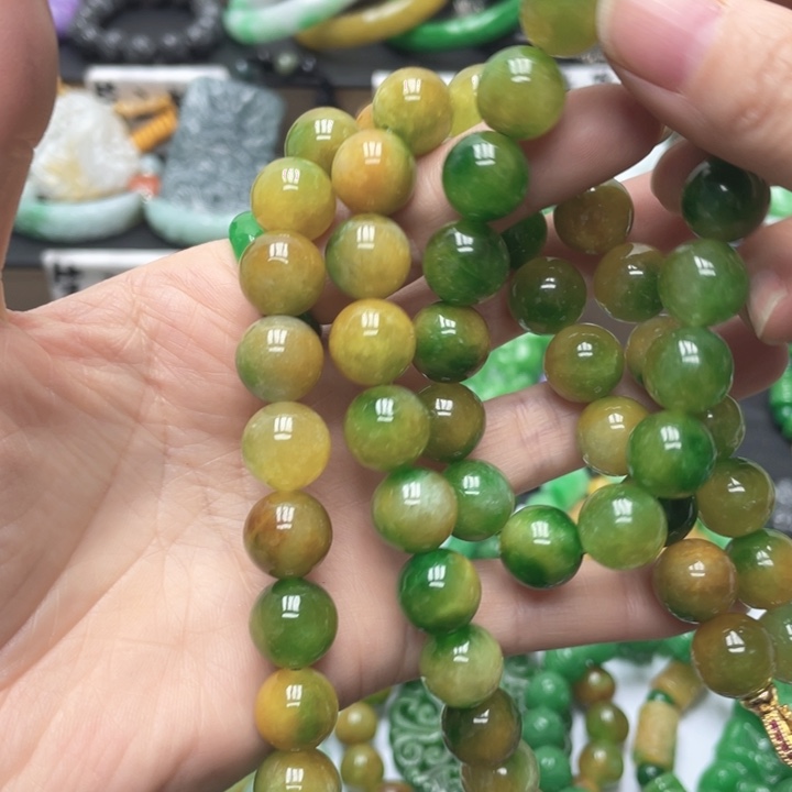 破***王翡翠未镶嵌颈饰项链52