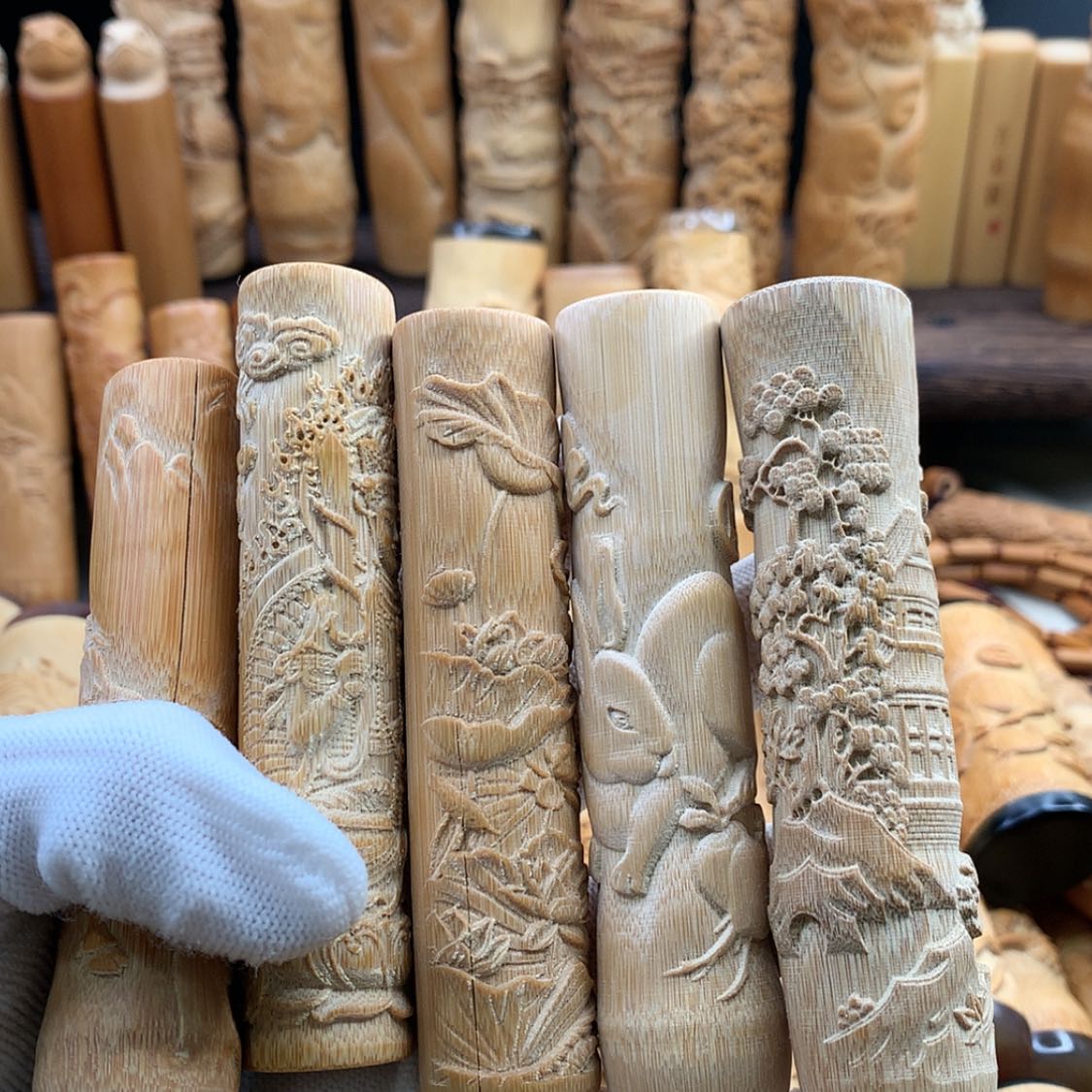 【闪购商品】竹开裂实心竹哈哈哈哈哈哈