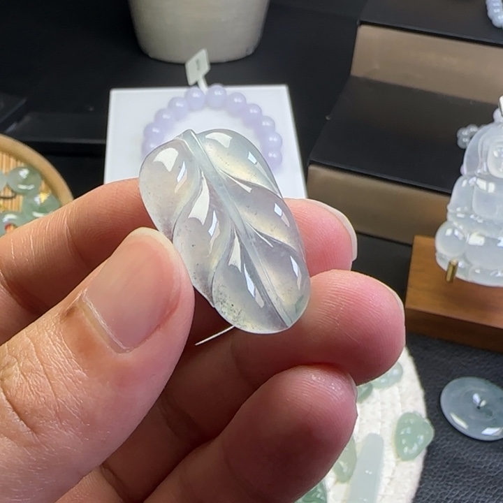 未镶嵌定制翡翠叶子