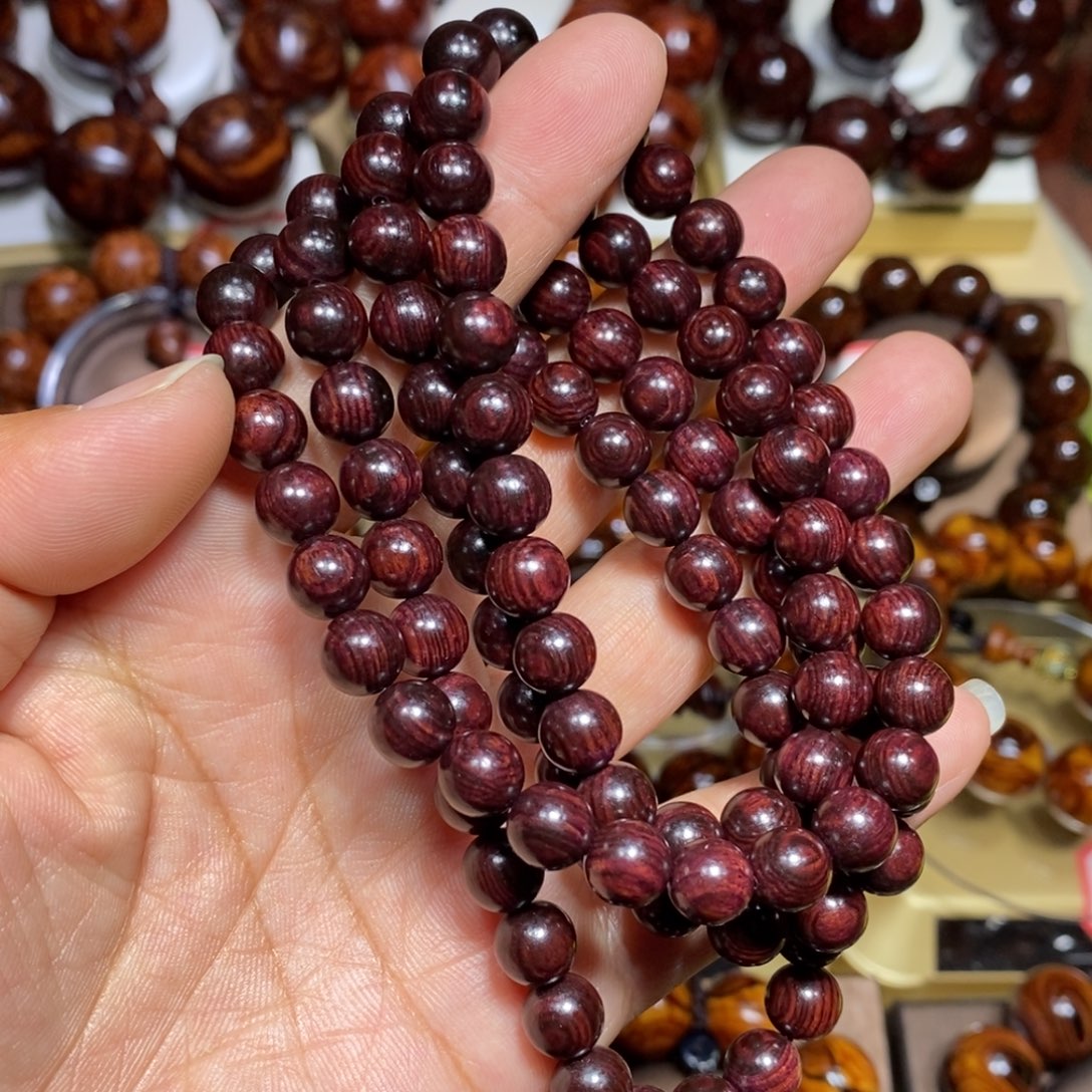 黄花梨/降香黄檀0.8黄花梨108颗